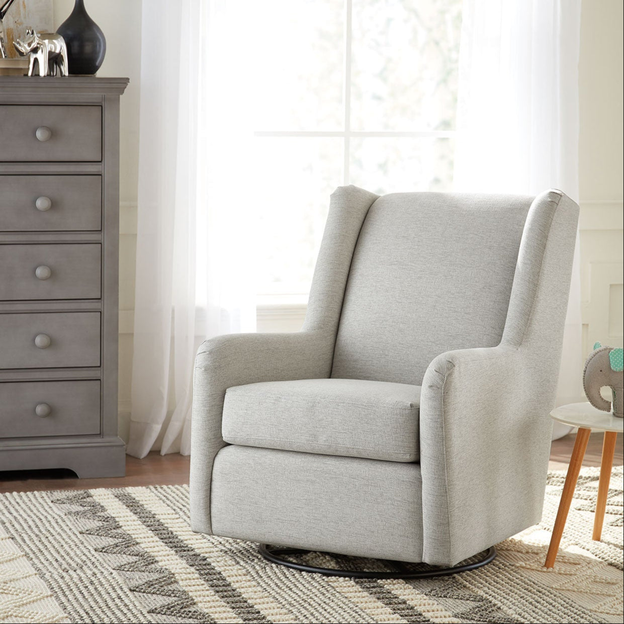 Adrianna Swivel Glider