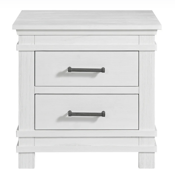 Rockies Nightstand (Weathered Snow)
