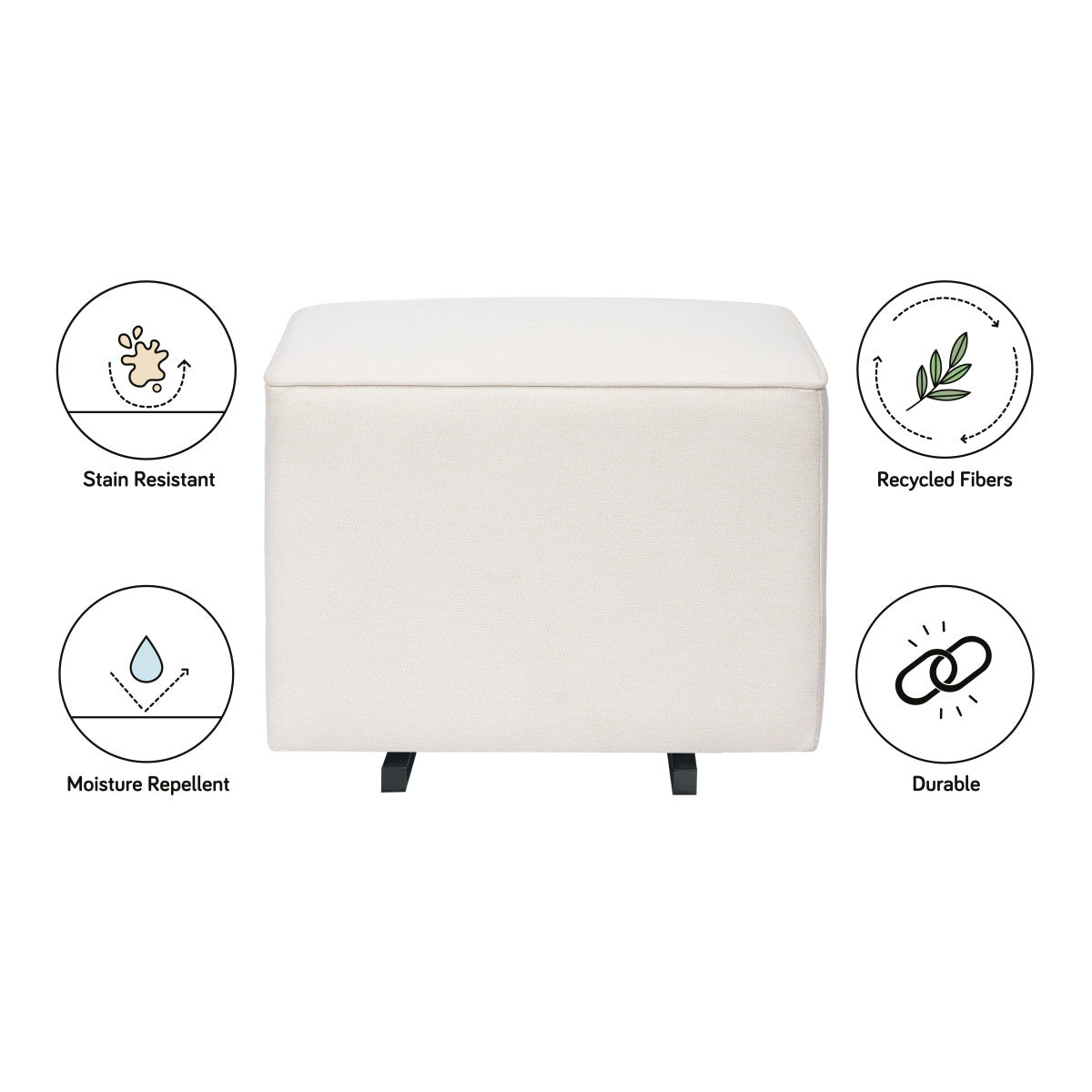 Bali Gliding Ottoman