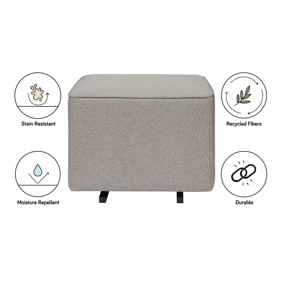 Bali Gliding Ottoman