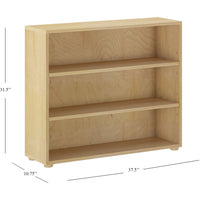 Maxtrix Wide 3 Shelf Bookcase