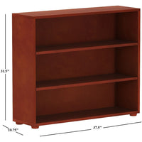 Maxtrix Wide 3 Shelf Bookcase