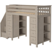 Solutions Chester Staircase Loft Bed Storage + Storage