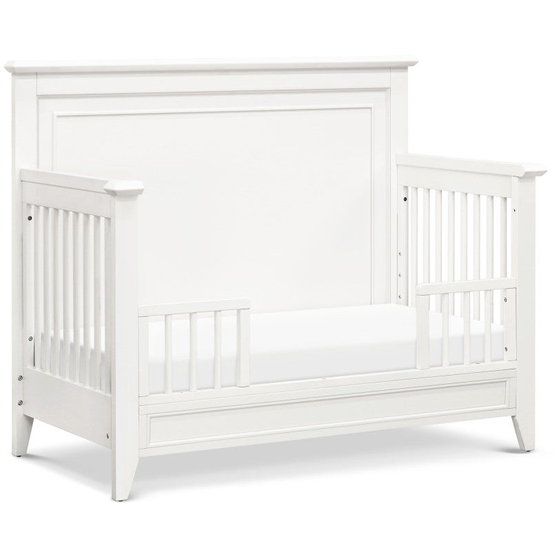 Bedford Flat Convertible Crib (Warm White)