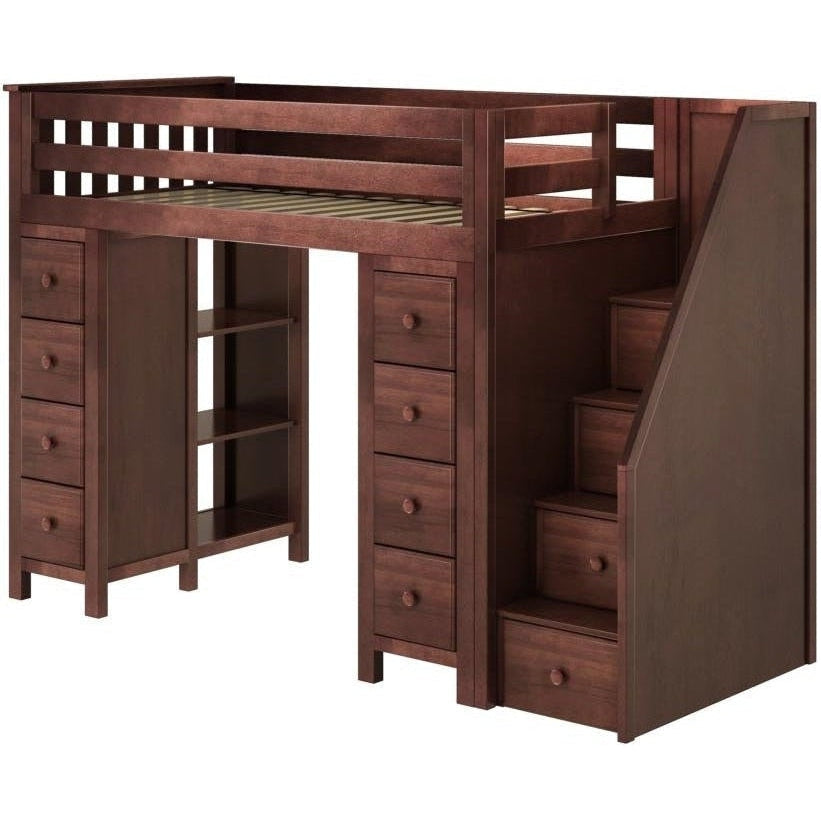 Solutions Staircase Loft Bed Storage + Storage