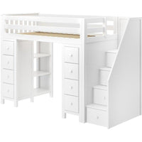 Solutions Staircase Loft Bed Storage + Storage