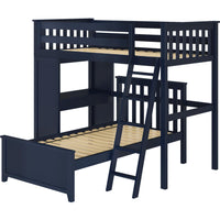 Solutions All-in-One Study Loft Bed + Twin Bed