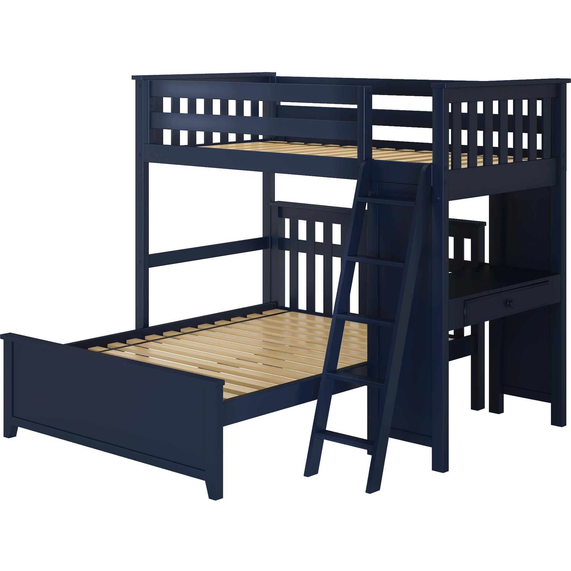 Solutions Loft Bed Study + Full Bed