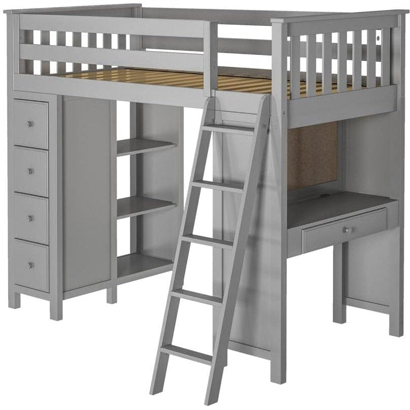 Solutions Loft Bed Storage Study