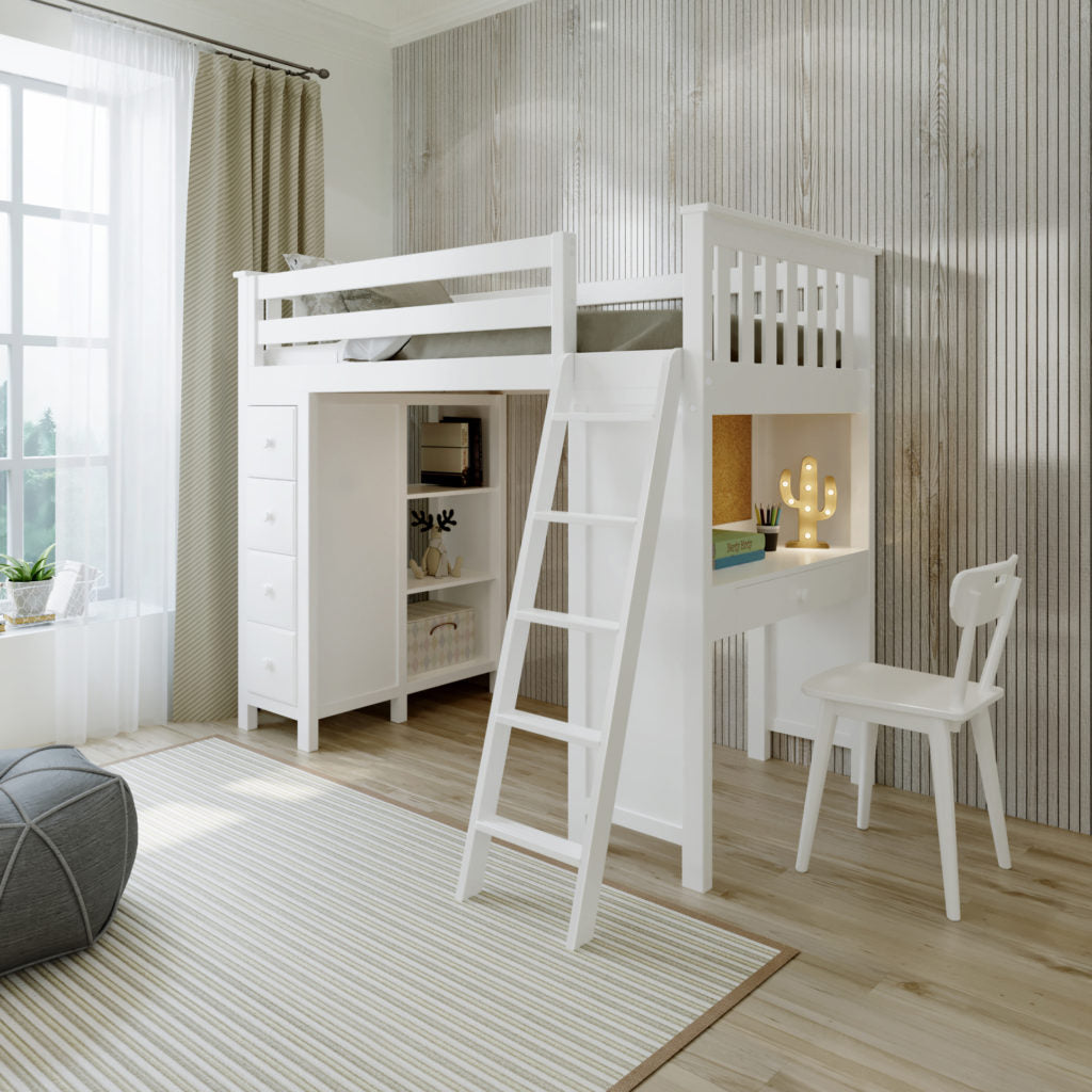 Solutions Loft Bed Storage Study