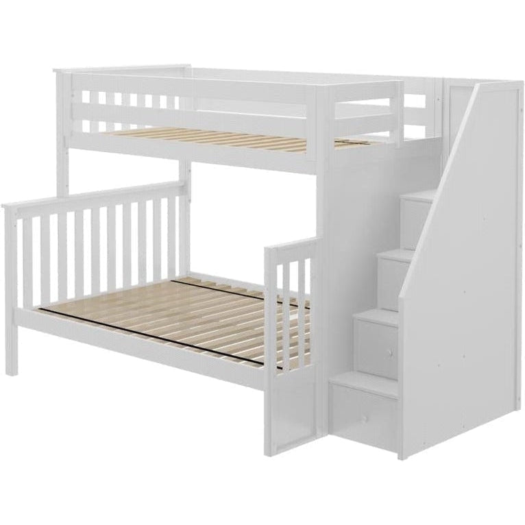 Solutions Twin over Full Staircase Bunk