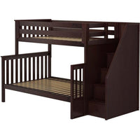 Solutions Twin over Full Staircase Bunk
