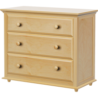 Maxtrix 3 Drawer Dresser with Crown & Base