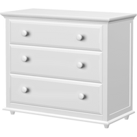 Maxtrix 3 Drawer Dresser with Crown & Base
