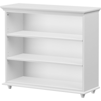 Maxtrix 3 Shelf Bookcase with Crown & Base