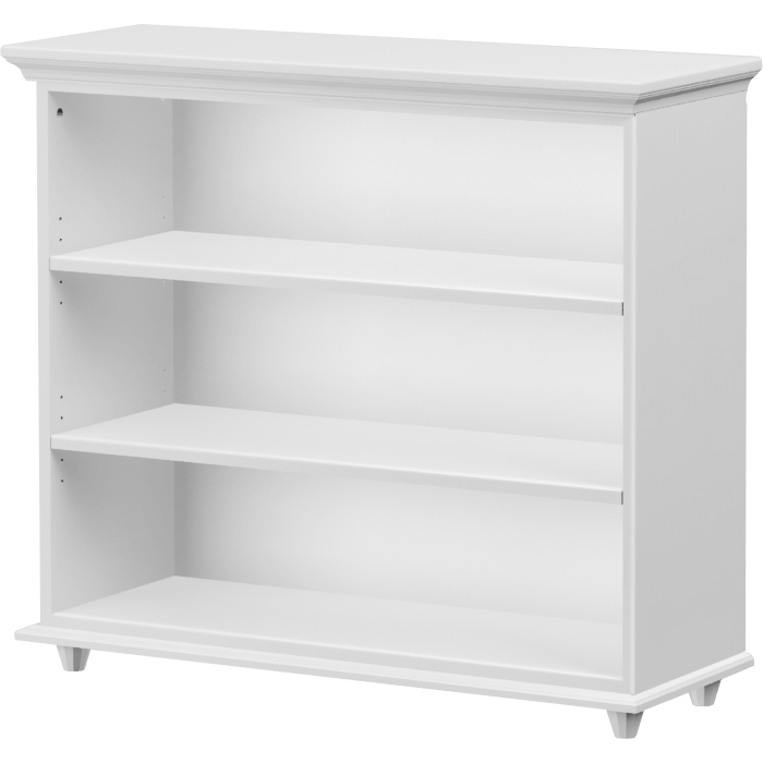 Maxtrix 3 Shelf Bookcase with Crown & Base