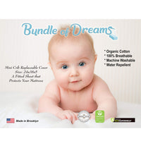 Organic Cotton 5" Crib Mattress Cover