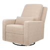 M23087CSG,Sigi Recliner and Swivel Glider in Chai Shearling
