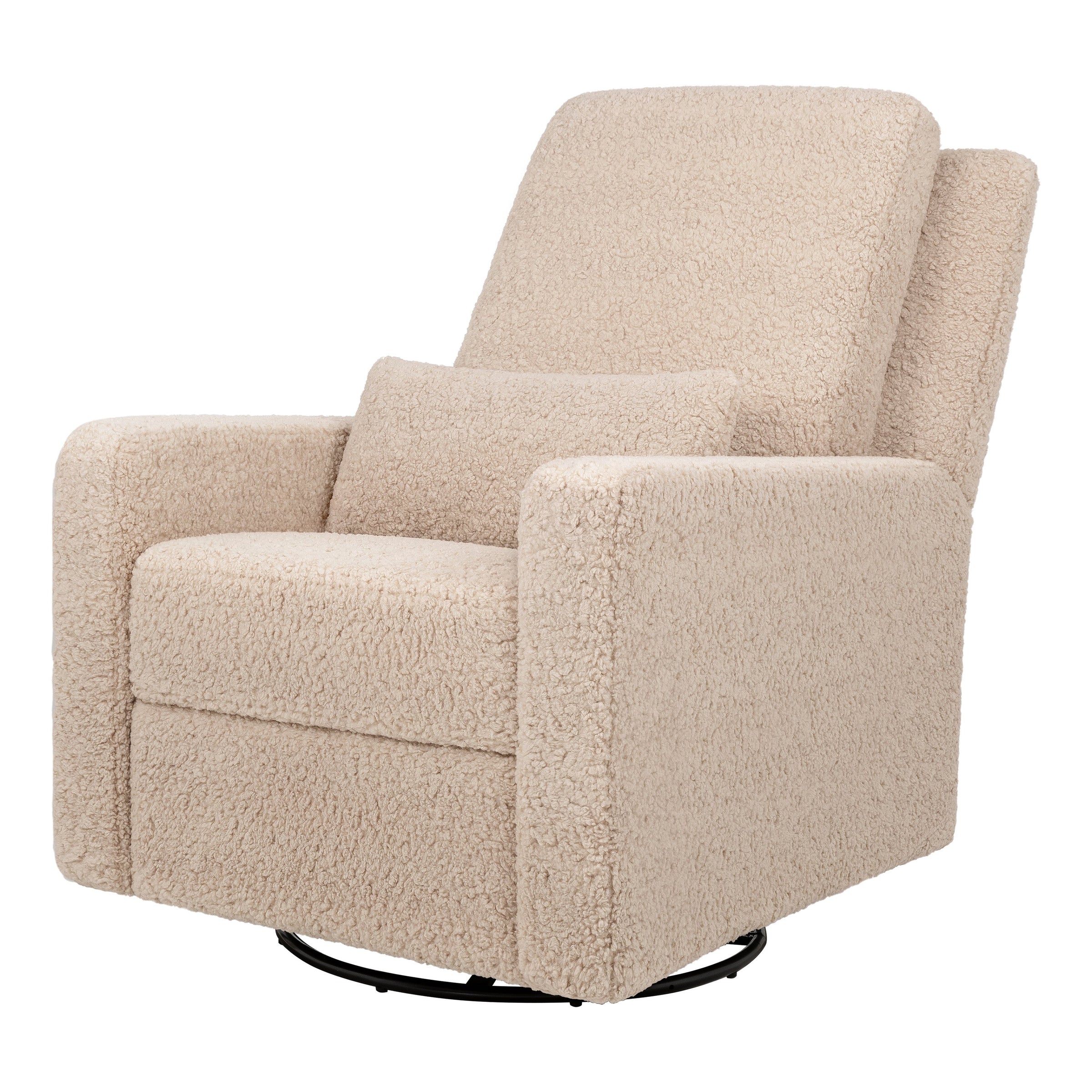 M23087CSG,Sigi Recliner and Swivel Glider in Chai Shearling