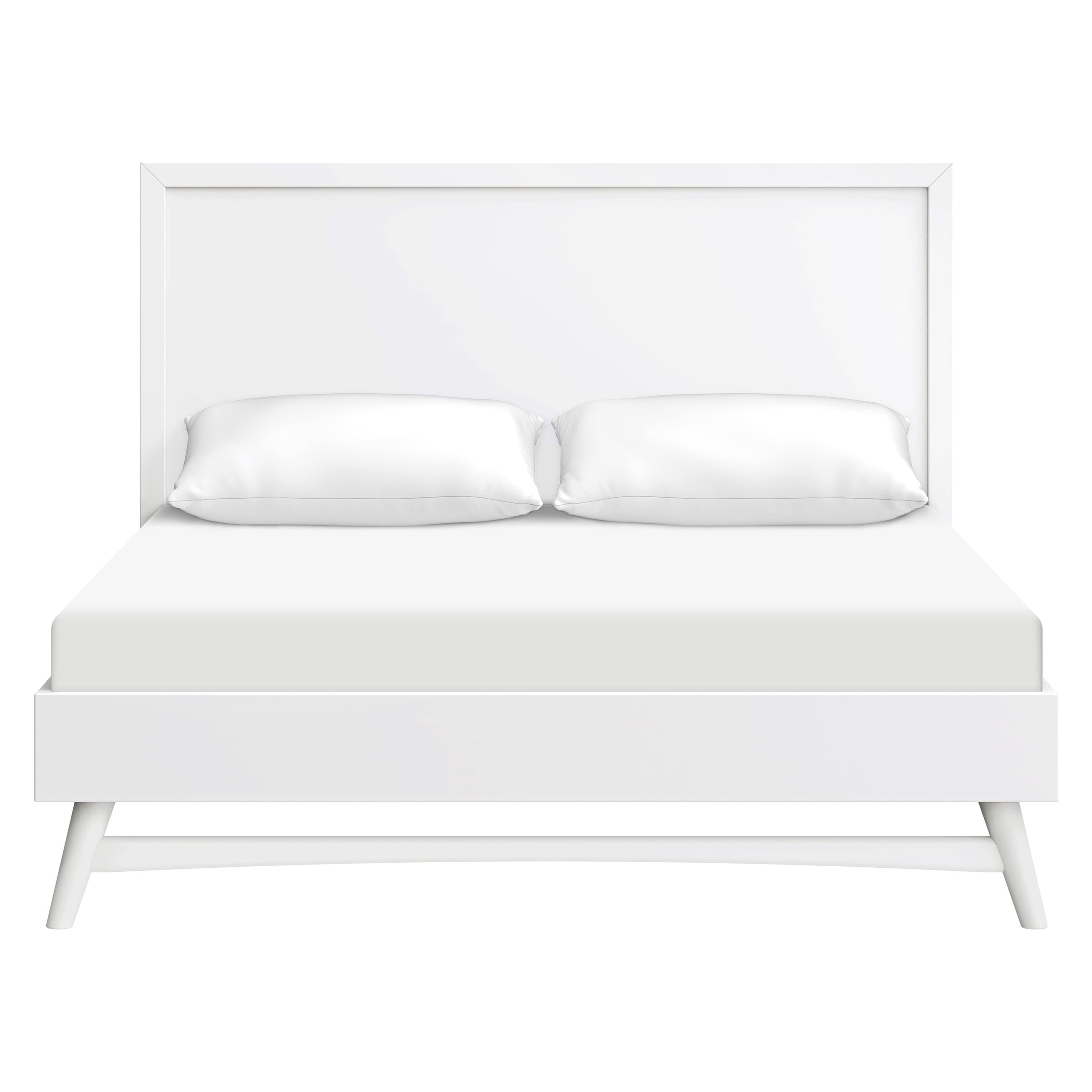 M15996W,Palma Full Bed in White