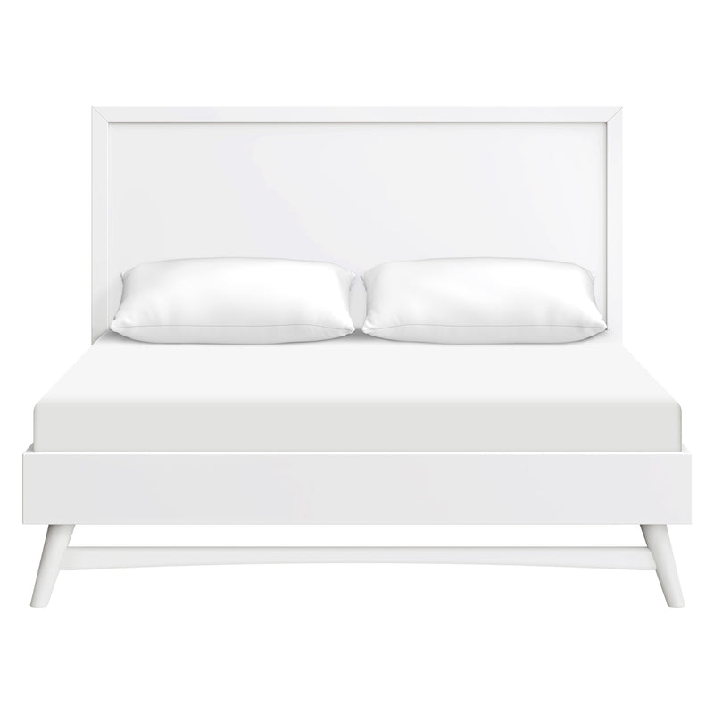 M15996W,Palma Full Bed in White