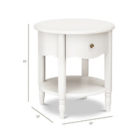 M7160RW,Liberty Assembled Nightstand in Warm White
