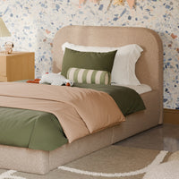 M31269CSG,Nara Twin Bed in Chai Shearling