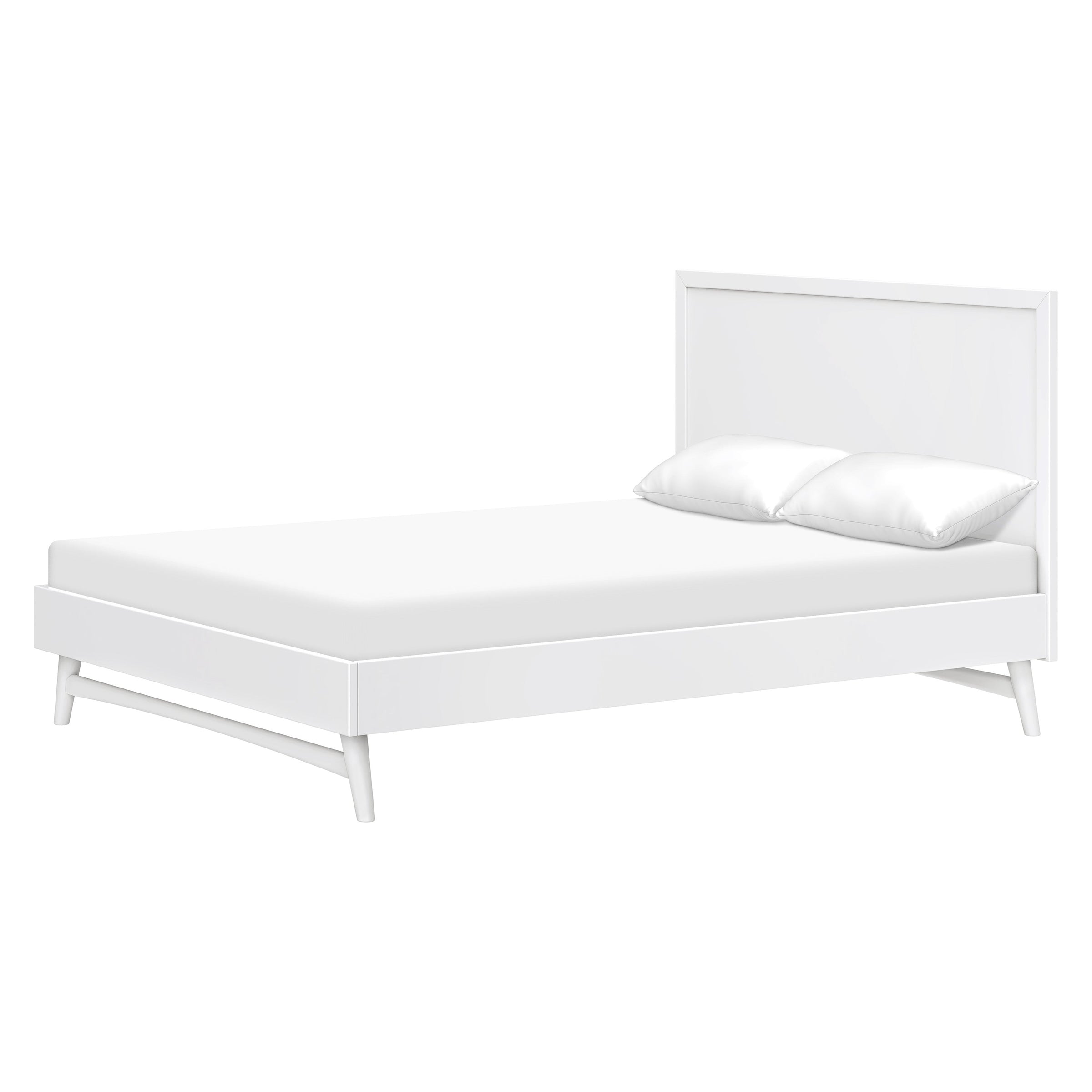 M15996W,Palma Full Bed in White