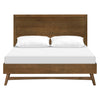 M15996NL,Palma Full Bed in Natural Walnut