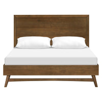 M15996NL,Palma Full Bed in Natural Walnut