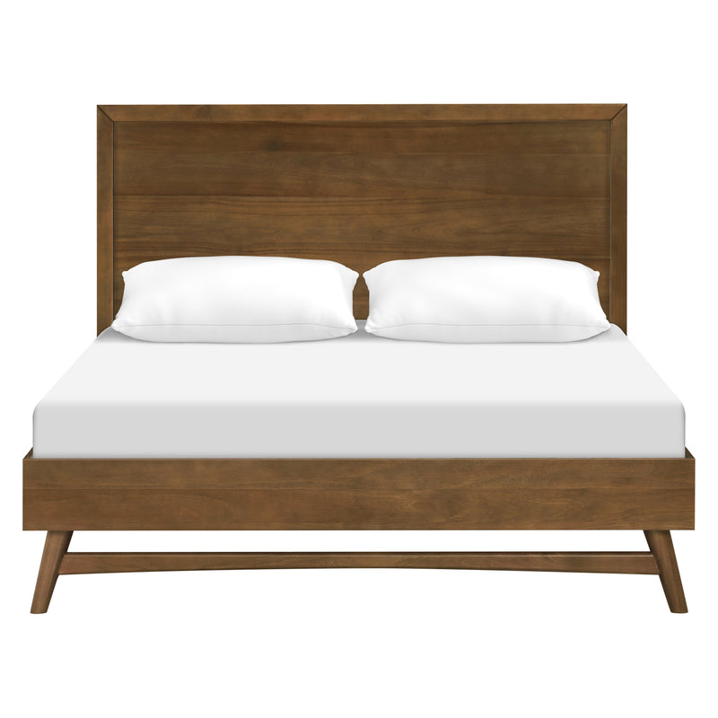 M15996NL,Palma Full Bed in Natural Walnut