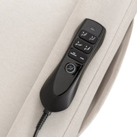 M11283PCMEW,Kiwi Deluxe Power Glider Recliner w/Heat&Massage in Performance Cream Eco-Weave