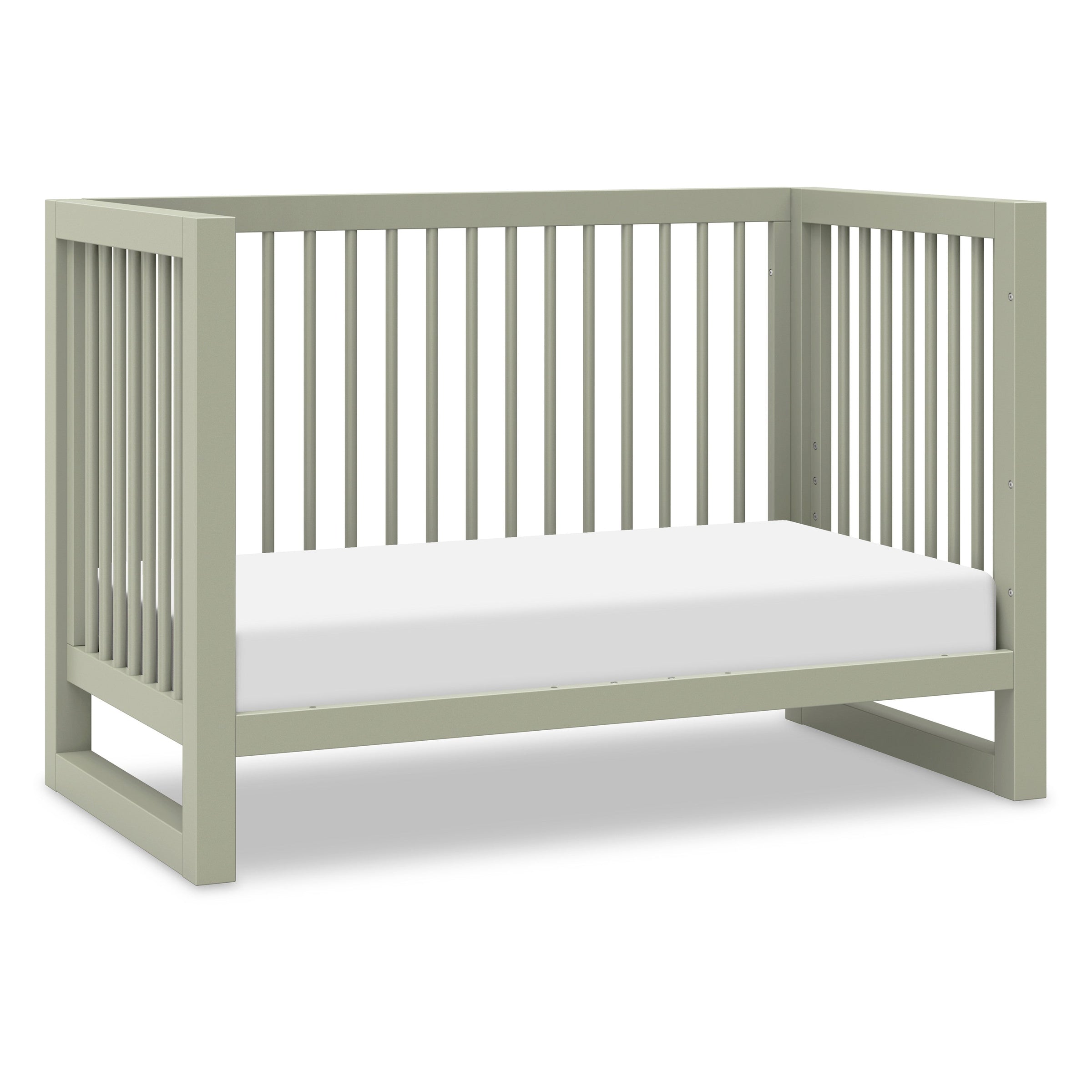 M23301FS,Nantucket 3-in-1 Convertible Crib w/Toddler Bed Conversion Kit in French Sage