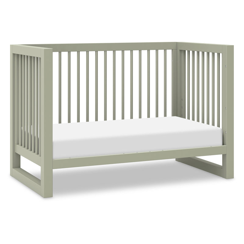 M23301FS,Nantucket 3-in-1 Convertible Crib w/Toddler Bed Conversion Kit in French Sage
