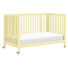 M30880PY,Rolli 9-in-1 Convertible All-Stages?? Crib w/ Bassinet & Toddler Bed Kits in Pale Yellow