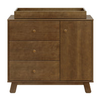 M32523NL,Hudson Modern 3-Drawer Dresser in Natural Walnut