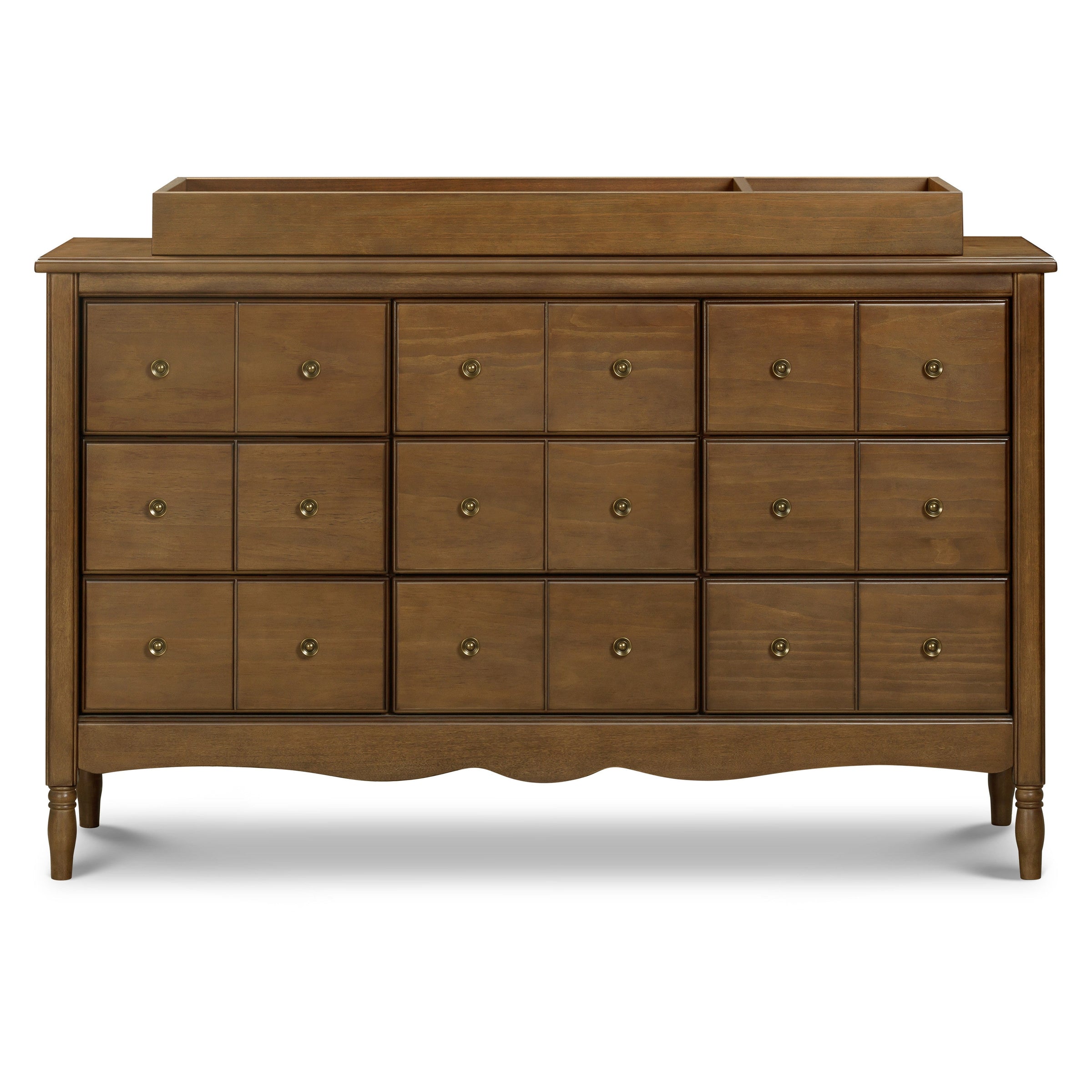 M7128NL,Liberty 9-Drawer Assembled Dresser in Natural Walnut