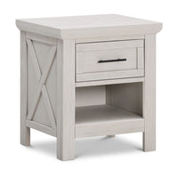 B14560WDF,Emory Farmhouse Nightstand in White Driftwood
