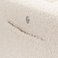 M11283AT,Kiwi Deluxe Power Glider Recliner w/Heat&Massage in Almond Teddy Loop