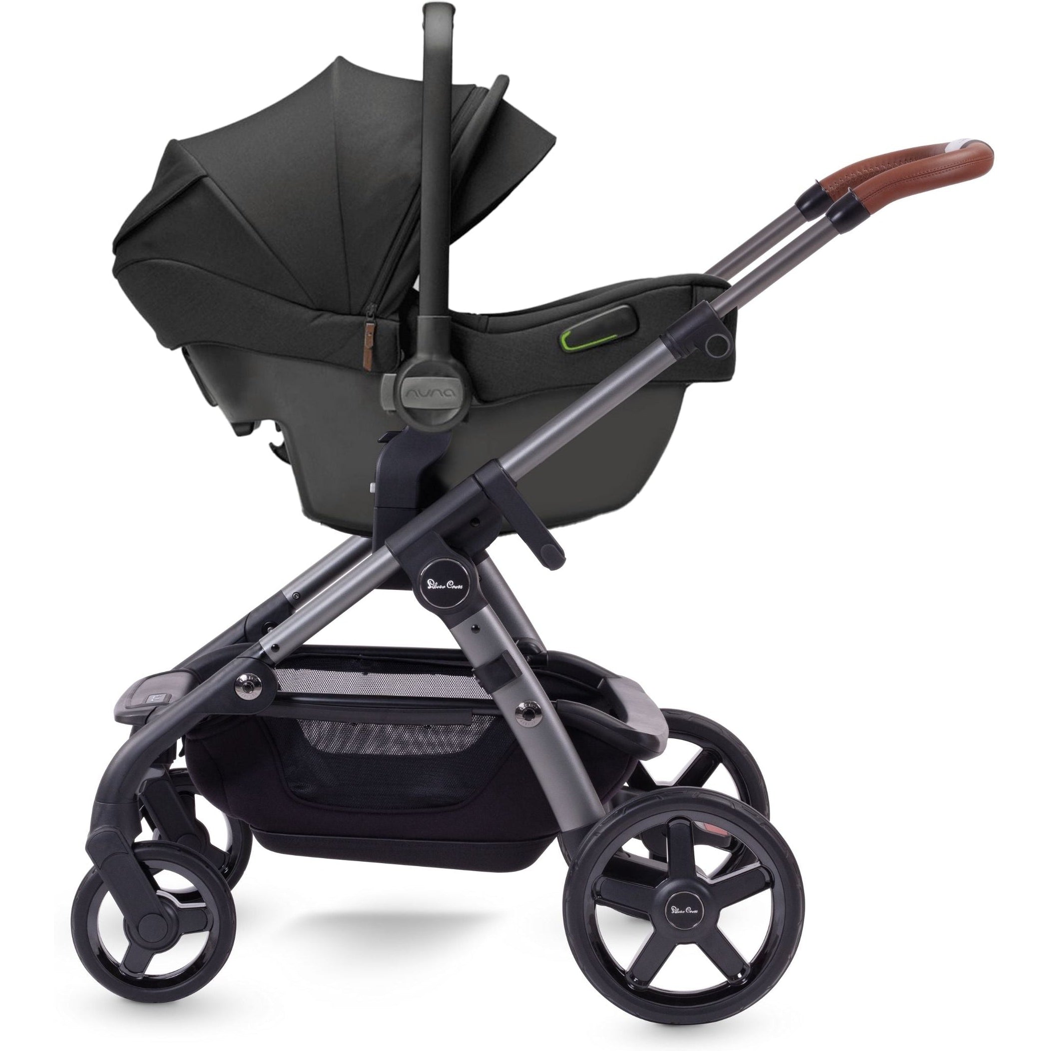 Silver Cross Wave Single-to-Double Stroller with Sustainable