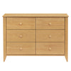 M10326HY,Sprout 6-Drawer Double Dresser in Honey