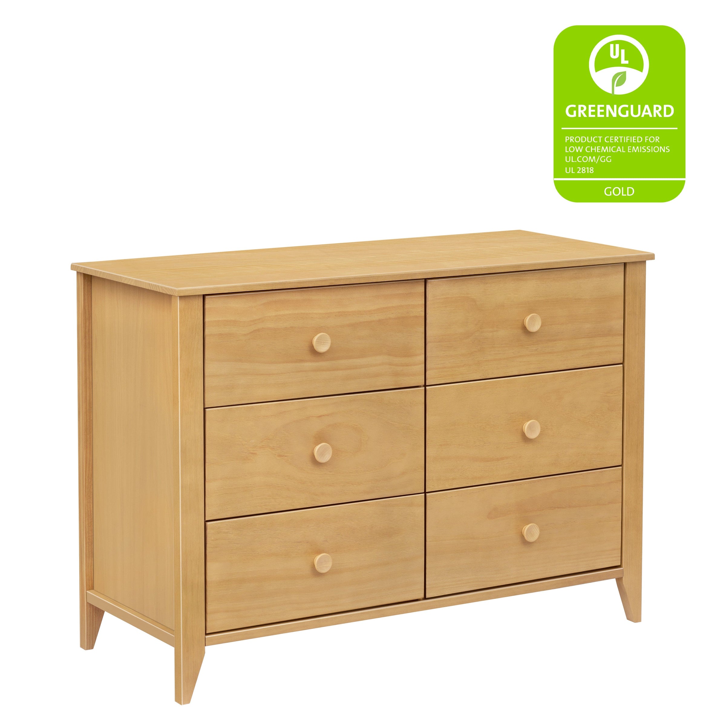 M10326HY,Sprout 6-Drawer Double Dresser in Honey