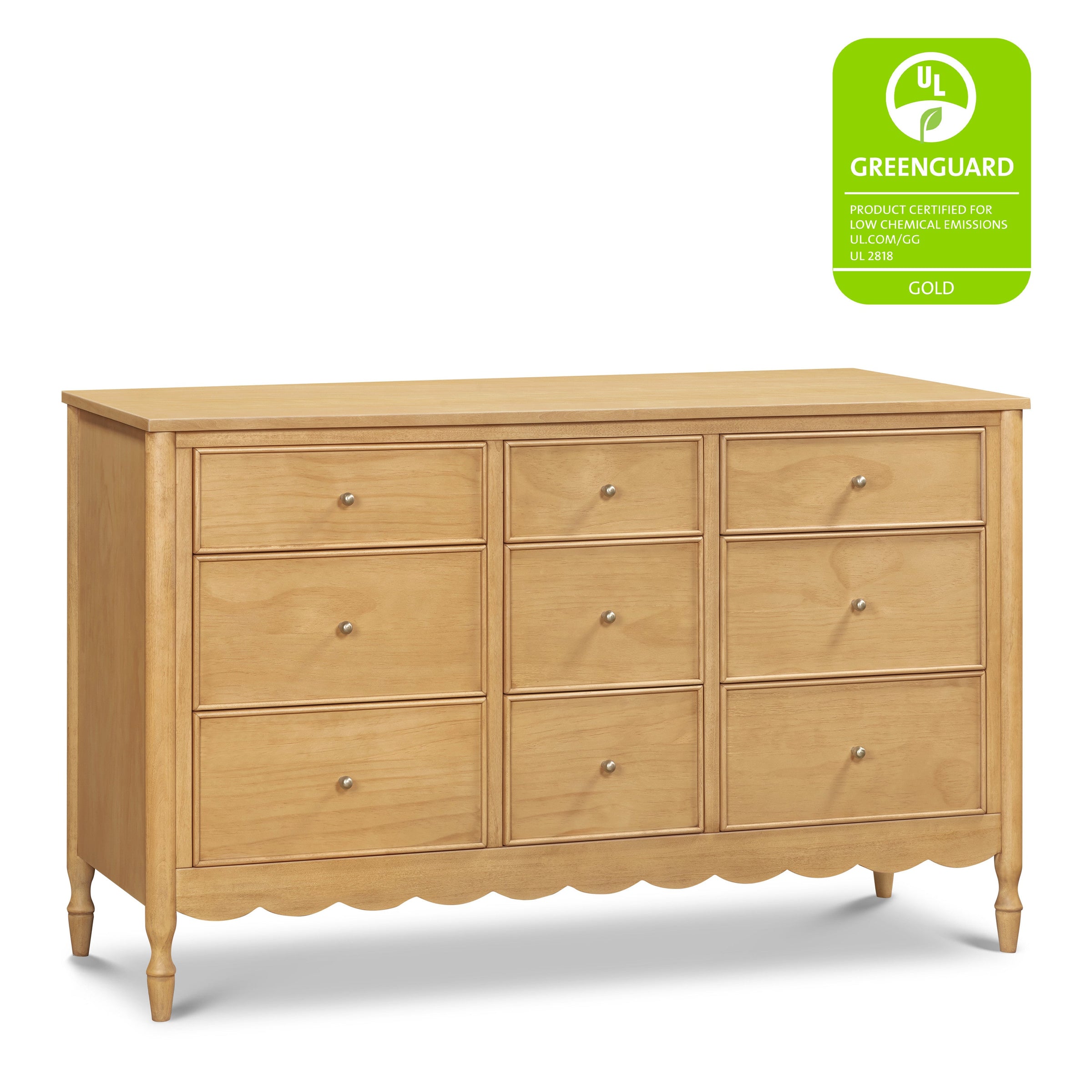 M32328HY,Ambrosia 9-Drawer Assembled Dresser in Honey