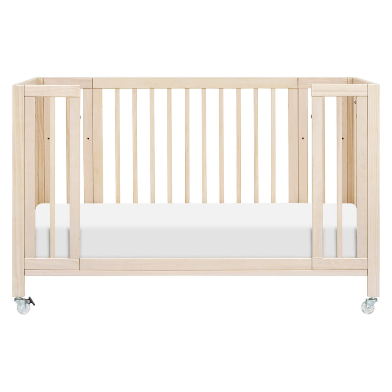 M30880NX,Rolli 9-in-1 Convertible All-Stages?? Crib w/ Bassinet & Toddler Bed Kits in Washed Natural