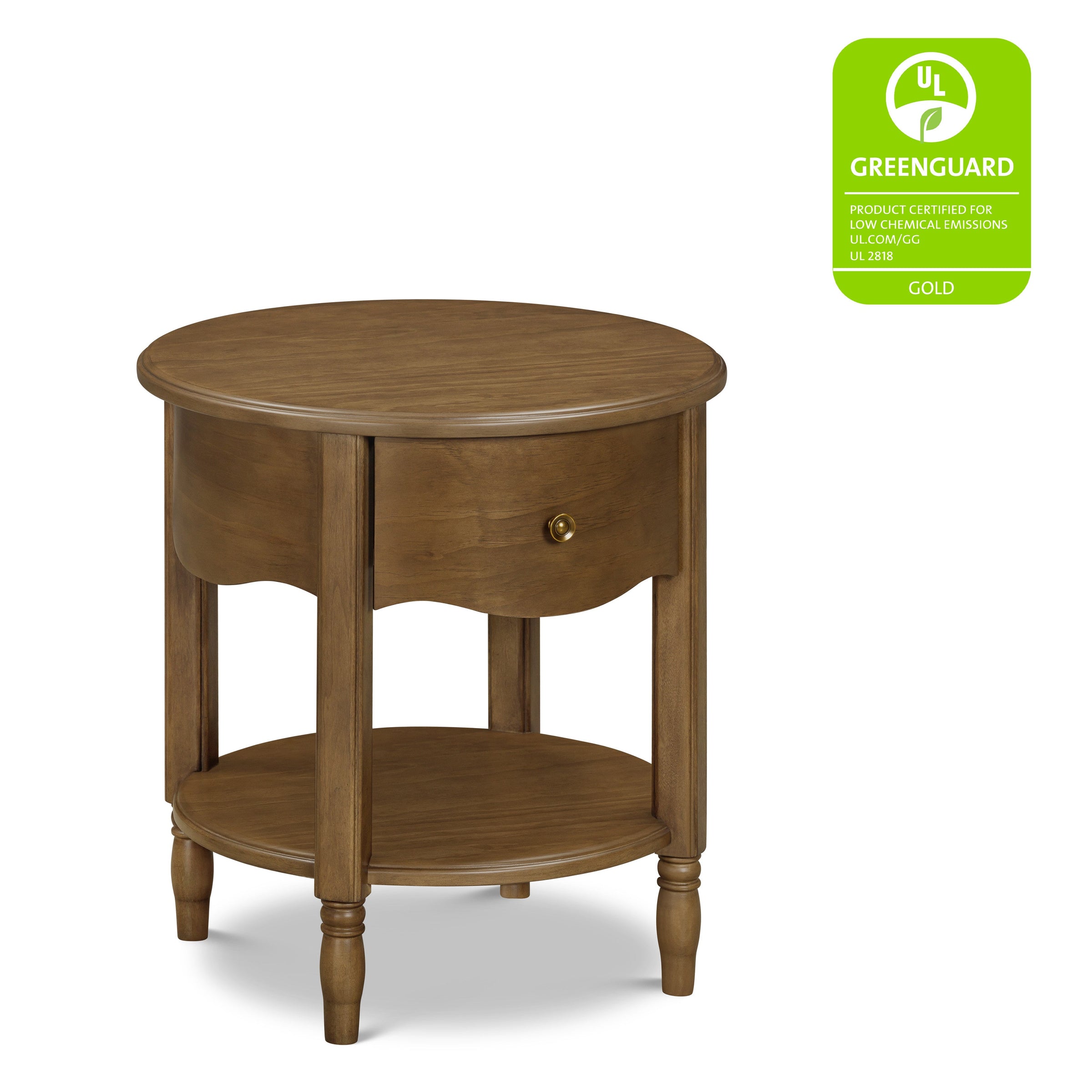M7160NL,Liberty Assembled Nightstand in Natural Walnut