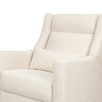 M11286PWB,Kiwi Plus Power Glider Recliner w/ Power Headrest in Performance Ivory Boucle
