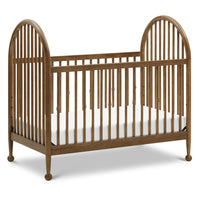 M31401NL,Alouette 3-in-1 Convertible Spindle Crib in Natural Walnut