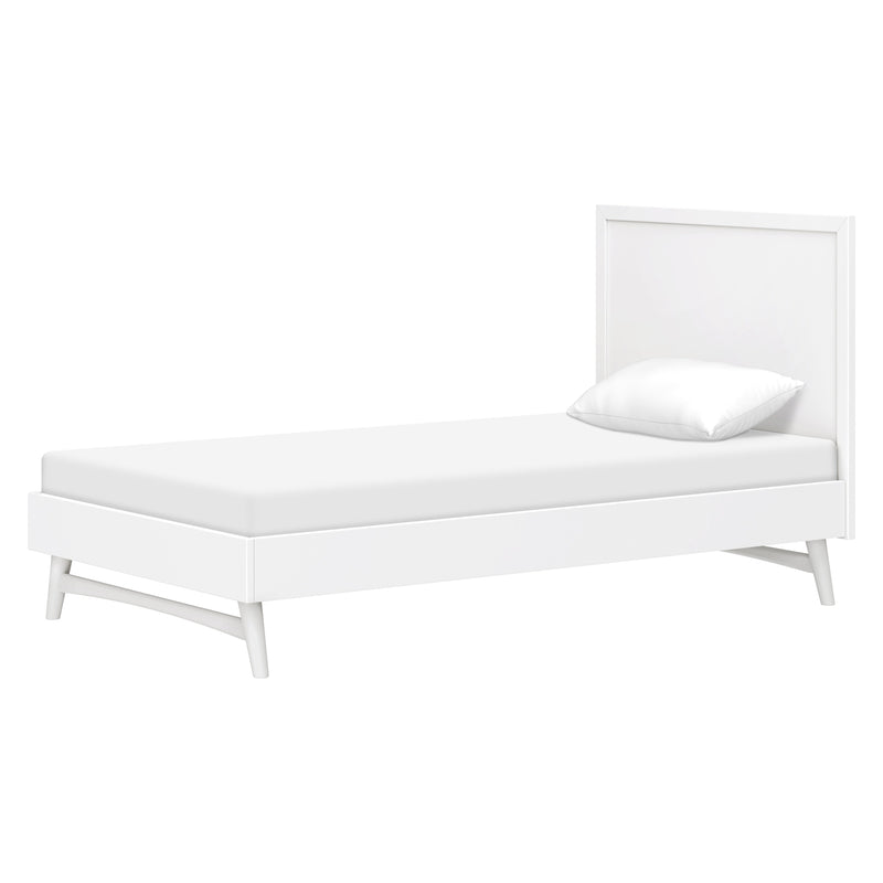 M15969W,Palma Twin Bed in White