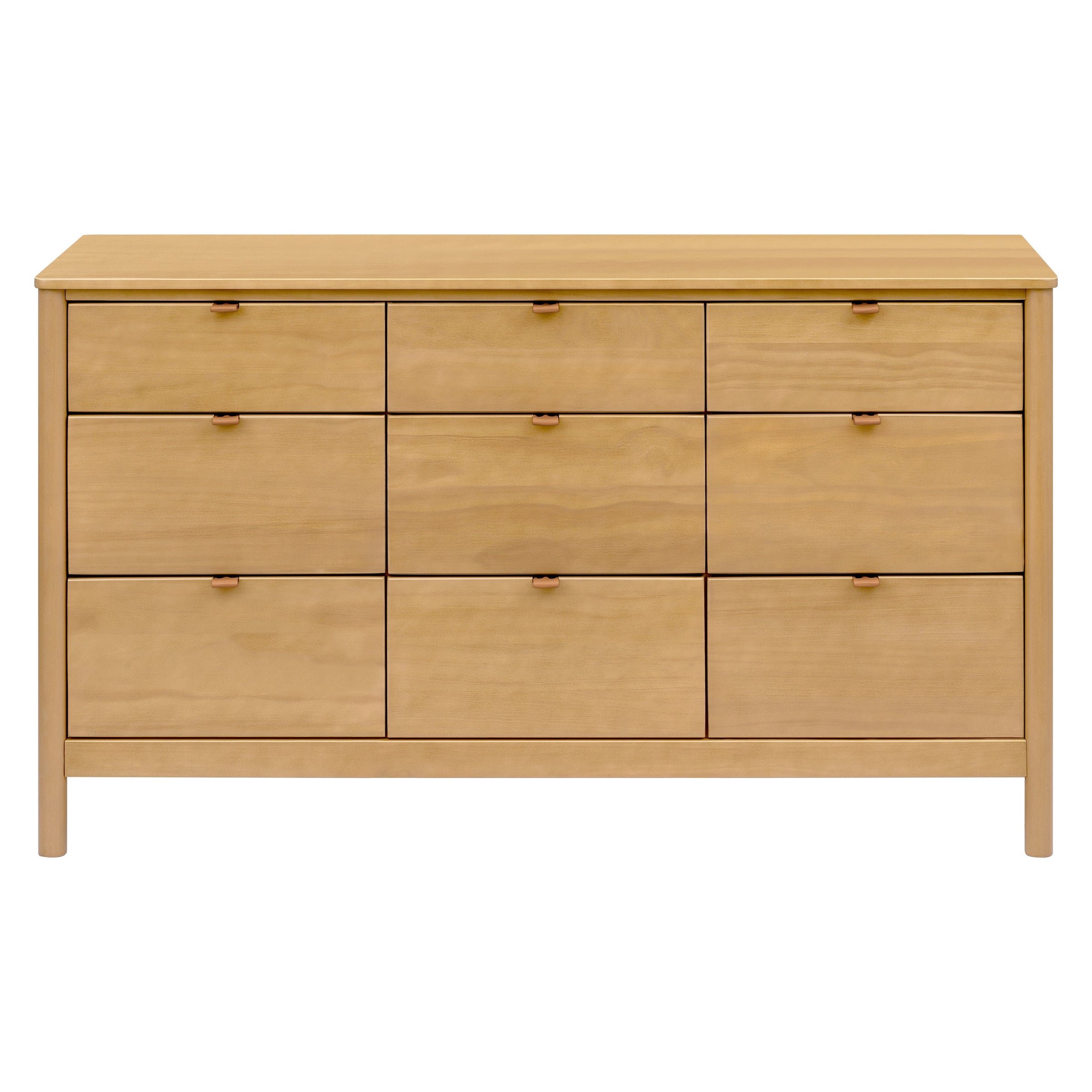 M25928HY,Bondi 9-Drawer Assembled Dresser in Honey