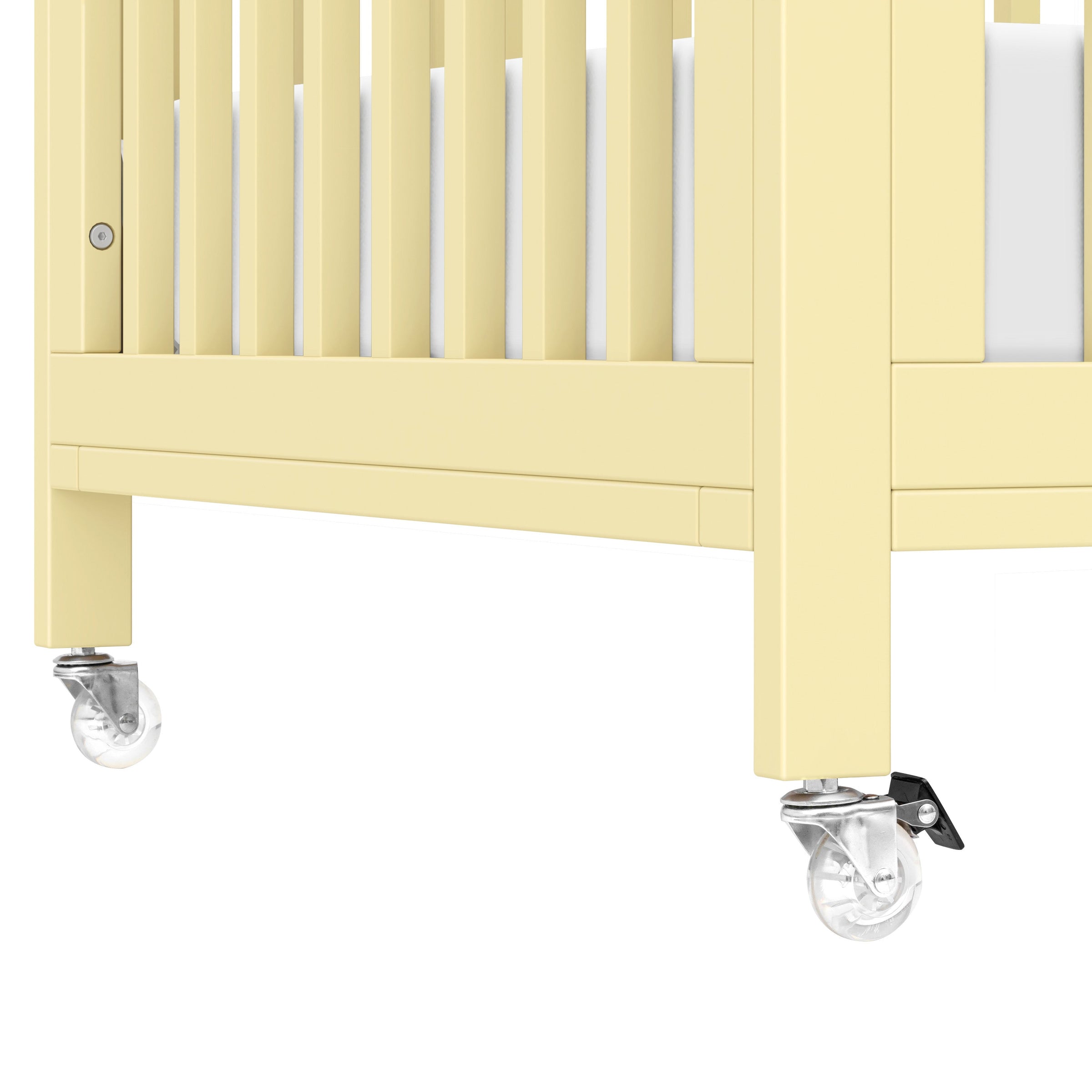 M30880PY,Rolli 9-in-1 Convertible All-Stages?? Crib w/ Bassinet & Toddler Bed Kits in Pale Yellow